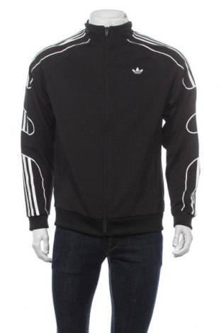 Ανδρική αθλητική ζακέτα Adidas Originals, Μέγεθος M, Χρώμα Μαύρο, 70% πολυεστέρας, 30% βαμβάκι, Τιμή 26,89 €