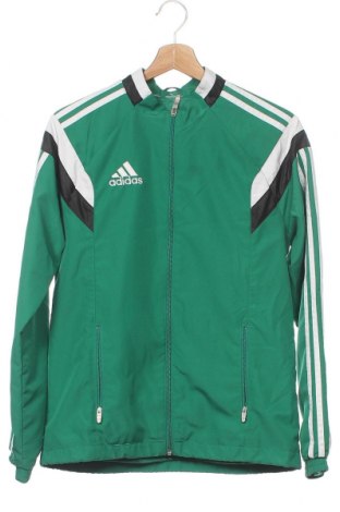 Pánska športová bunda  Adidas, Veľkosť XS, Farba Zelená, Polyester, Cena  23,81 €