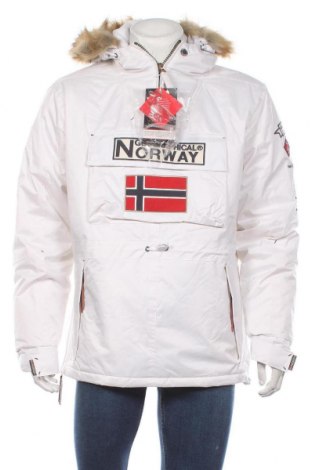 Pánska bunda  Geographical Norway, Veľkosť L, Farba Biela, Polyester, Cena  89,84 €