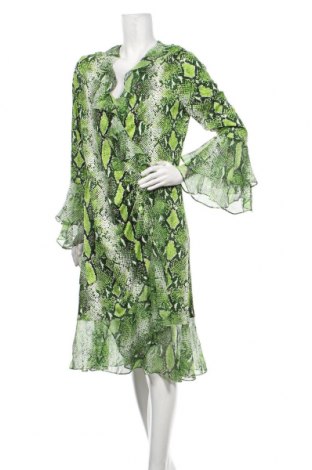 Рокля Diane Von Furstenberg, Размер L, Цвят Зелен, Коприна, Цена 720,30 лв.