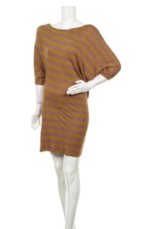 Kleid French Connection, Größe M, Farbe Gelb, 90% Viskose, 5% Polyamid, 5% Metallfasern, Preis 34,38 €