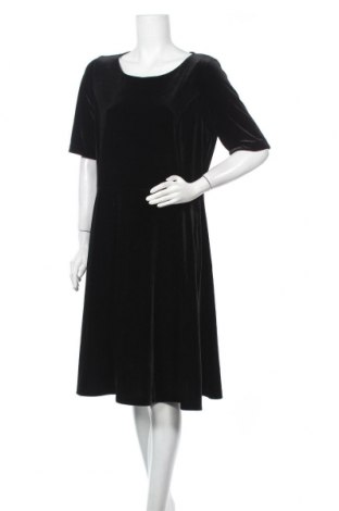 Kleid Lands' End, Größe XL, Farbe Schwarz, 90% Polyester, 10% Elastan, Preis 25,05 €