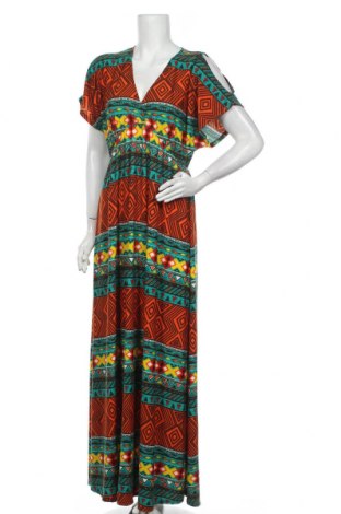 Kleid Love Fire, Größe XL, Farbe Mehrfarbig, 95% Polyester, 5% Elastan, Preis 50,10 €