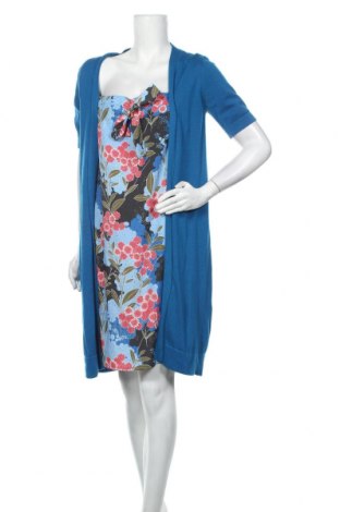 Kleid Love Moschino, Größe S, Farbe Blau, Baumwolle, Preis 108,56 €