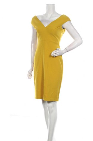 Šaty  Zara, Veľkosť S, Farba Žltá, 95% polyester, 5% elastan, Cena  20,98 €