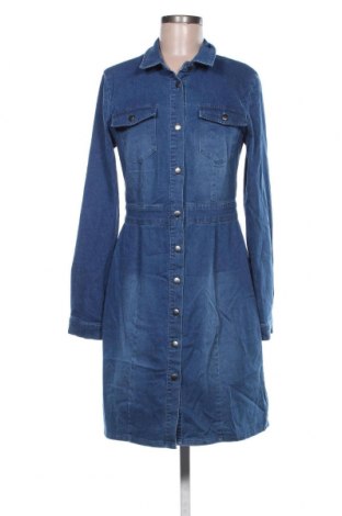 Kleid Object, Größe L, Farbe Blau, 98% Baumwolle, 2% Elastan, Preis 38,97 €