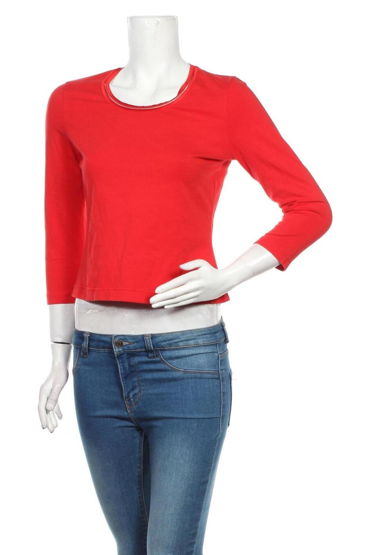 Дамска блуза Gerry Weber, Размер M, Цвят Червен, Цена 5,12 лв.