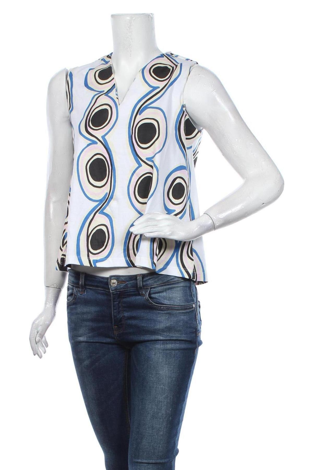 Γυναικείο αμάνικο μπλουζάκι Bimba Y Lola, Μέγεθος S, Χρώμα Πολύχρωμο, Βαμβάκι, Τιμή 30,67 €
