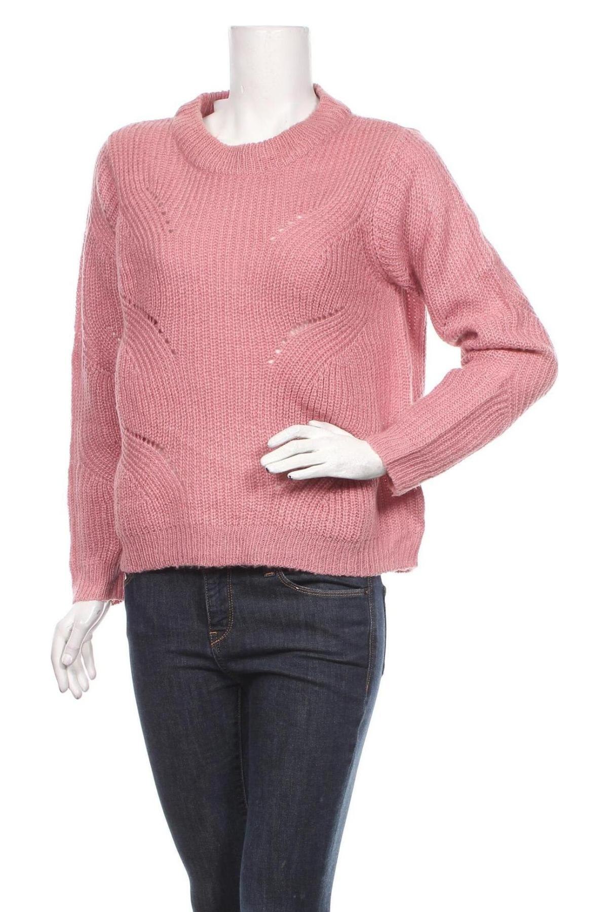 Γυναικείο πουλόβερ Jacqueline De Yong, Μέγεθος M, Χρώμα Ρόζ , Τιμή 2,81 €