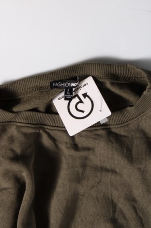 Γυναικεία μπλούζα Fashion nova, Μέγεθος L, Χρώμα Πράσινο, Τιμή 3,06 €