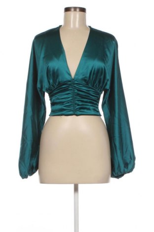Damen Shirt Gina Tricot, Größe XS, Farbe Grün, Preis € 10,31