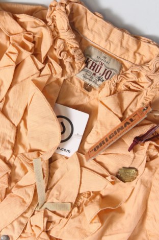 Γυναικείο πουκάμισο Khujo, Μέγεθος S, Χρώμα Πορτοκαλί, Τιμή 7,89 €