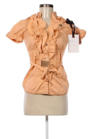 Γυναικείο πουκάμισο Khujo, Μέγεθος S, Χρώμα Πορτοκαλί, Τιμή 13,15 €
