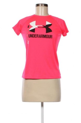 Γυναικείο t-shirt Under Armour, Μέγεθος L, Χρώμα Ρόζ , Τιμή 29,90 €