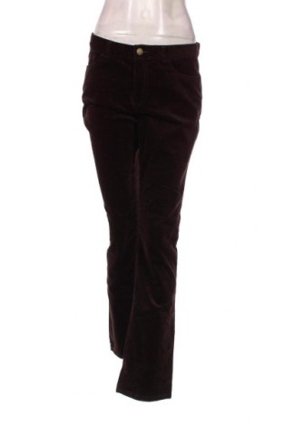 Γυναικείο κοτλέ παντελόνι Chaps, Μέγεθος M, Χρώμα Καφέ, Τιμή 5,51 €