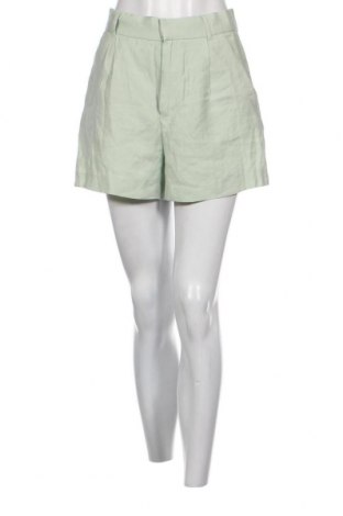 Дамски къс панталон Zara, Размер M, Цвят Зелен, Цена 15,00 лв.