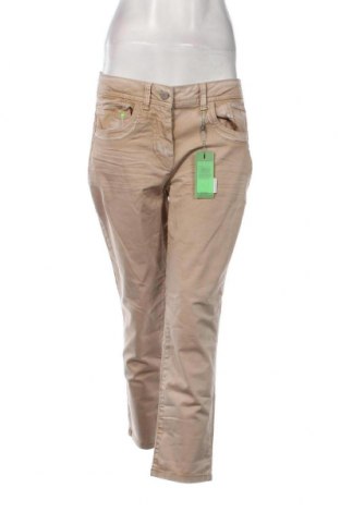 Pantaloni de femei Cecil, Mărime L, Culoare Bej, Preț 286,18 Lei