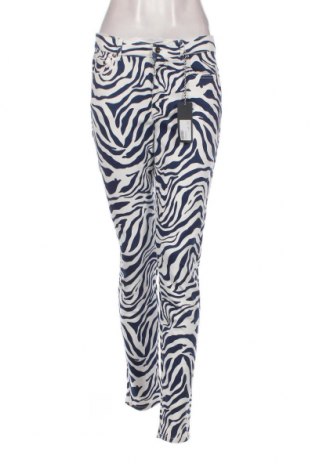 Pantaloni de femei Fiora Blue, Mărime M, Culoare Multicolor, Preț 151,32 Lei