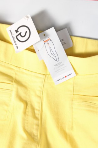 Γυναικείο παντελόνι Helena Vera, Μέγεθος XL, Χρώμα Κίτρινο, Τιμή 44,85 €