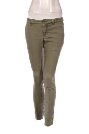 Дамски панталон Stefanel, Размер S, Цвят Зелен, Цена 8,16 лв.