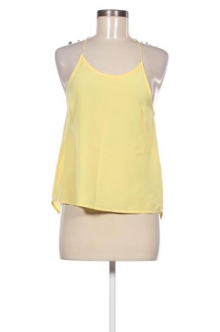 Γυναικείο αμάνικο μπλουζάκι H&M, Μέγεθος S, Χρώμα Κίτρινο, Τιμή 1,60 €