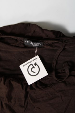 Γυναικείο αμάνικο μπλουζάκι Styleboom, Μέγεθος S, Χρώμα Καφέ, Τιμή 6,65 €