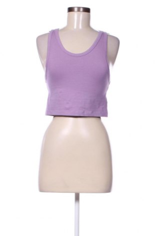 Γυναικείο αμάνικο μπλουζάκι Weekday, Μέγεθος M, Χρώμα Βιολετί, Τιμή 4,65 €