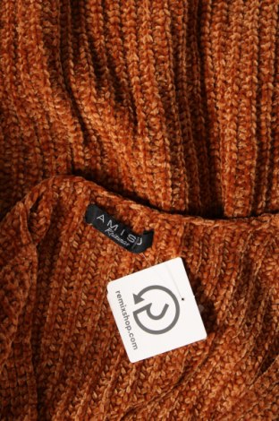 Γυναικείο πουλόβερ Amisu, Μέγεθος L, Χρώμα Καφέ, Τιμή 3,23 €