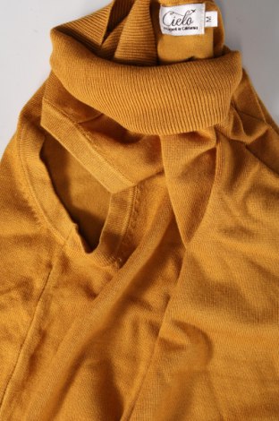Дамски пуловер Cielo, Размер M, Цвят Жълт, Цена 8,64 лв.