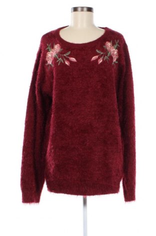 Дамски пуловер Emoi By Emonite, Размер XXL, Цвят Червен, Цена 29,00 лв.