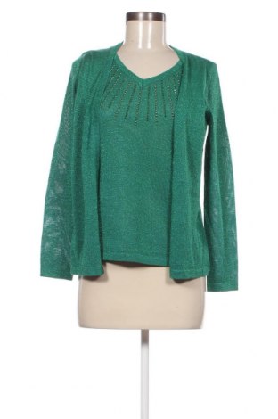 Дамски пуловер My Collection, Размер M, Цвят Зелен, Цена 9,44 лв.