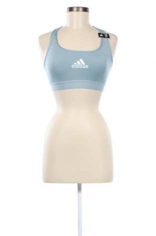 Damen Sporttop Adidas, Größe S, Farbe Blau, Preis € 37,11