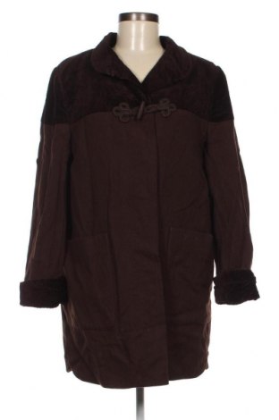 Γυναικείο παλτό Elegance, Μέγεθος XL, Χρώμα Καφέ, Τιμή 8,23 €