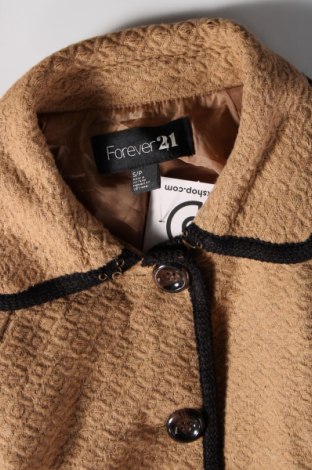 Γυναικείο παλτό Forever 21, Μέγεθος S, Χρώμα  Μπέζ, Τιμή 6,10 €