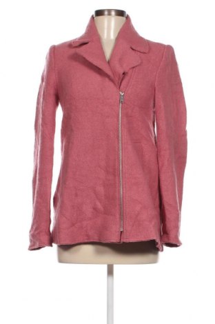 Dámský kabát  Zara Trafaluc, Velikost XS, Barva Růžová, Cena  273,00 Kč