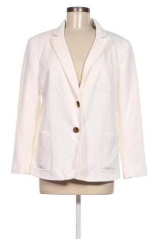 Γυναικείο σακάκι Cortefiel, Μέγεθος XL, Χρώμα Λευκό, Τιμή 66,49 €