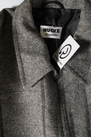 Γυναικείο μπουφάν Hucke, Μέγεθος M, Χρώμα Γκρί, Τιμή 5,46 €