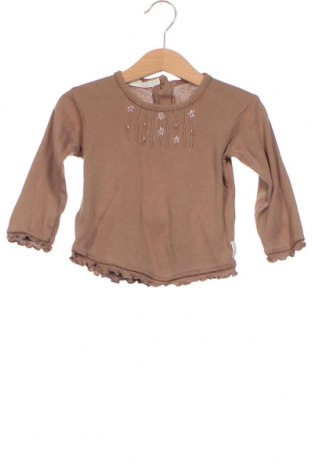 Детска блуза Claire, Размер 9-12m/ 74-80 см, Цвят Кафяв, Цена 5,83 лв.
