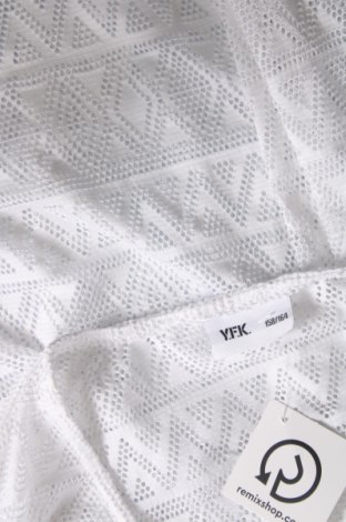 Kinder Shirt Y.F.K., Größe 12-13y/ 158-164 cm, Farbe Weiß, Preis 1,60 €