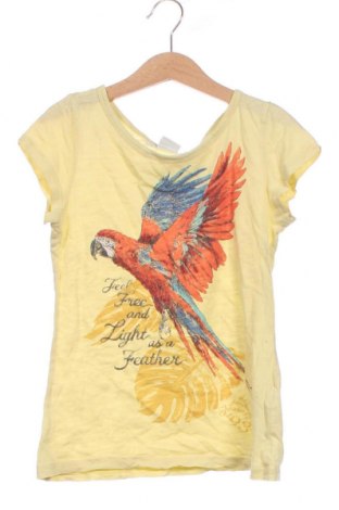 Dziecięcy T-shirt H&M L.O.G.G., Rozmiar 8-9y/ 134-140 cm, Kolor Żółty, Cena 49,03 zł