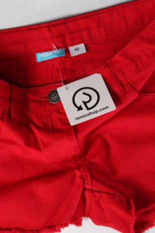 Детски къс панталон Pepperts!, Размер 10-11y/ 146-152 см, Цвят Червен, Цена 32,00 лв.