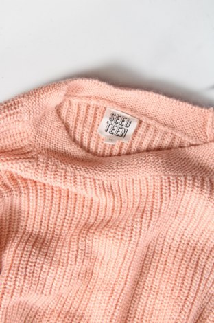 Детски пуловер Seed, Размер 14-15y/ 168-170 см, Цвят Розов, Цена 13,80 лв.
