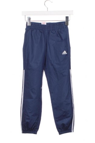 Pantaloni de trening, pentru copii Adidas, Mărime 7-8y/ 128-134 cm, Culoare Albastru, Preț 221,05 Lei