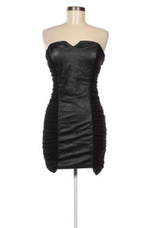 Δερμάτινο φόρεμα Amisu, Μέγεθος S, Χρώμα Μαύρο, Τιμή 35,88 €