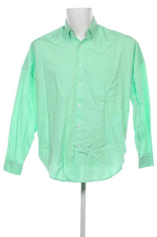 Мъжка риза ASOS, Размер XXS, Цвят Зелен, Цена 5,04 лв.