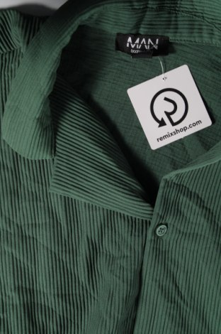 Herrenhemd Boohoo, Größe M, Farbe Grün, Preis 23,71 €