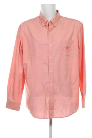 Ανδρικό πουκάμισο Chaps, Μέγεθος XXL, Χρώμα Πορτοκαλί, Τιμή 9,34 €