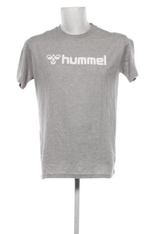 Ανδρικό t-shirt Hummel, Μέγεθος L, Χρώμα Γκρί, Τιμή 14,95 €