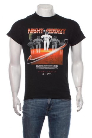 Мъжка тениска NIGHT ADDICT, Размер XS, Цвят Черен, Цена 10,73 лв.