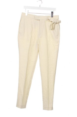 Мъжки панталон ASOS, Размер M, Цвят Екрю, Цена 11,31 лв.